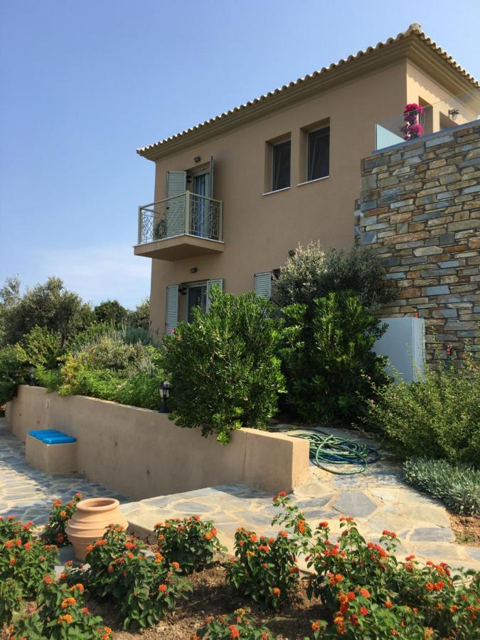 Luxury Villa + Guest House Couchers De Soleil Mer Skiathos Exteriér fotografie